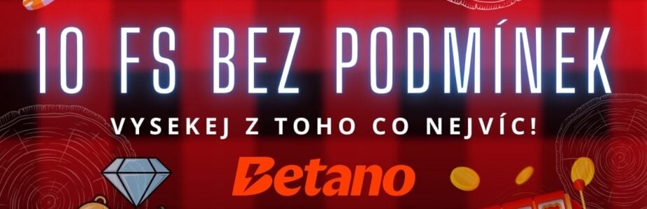 Užij si free spiny bez podmínek na Betanu