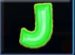 Symbol Písmeno J automatu Big Bass Bonanza Megaways™ od Pragmatic Play