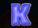 Symbol Písmeno K automatu Big Bass – Hold & Spinner™ od Pragmatic Play