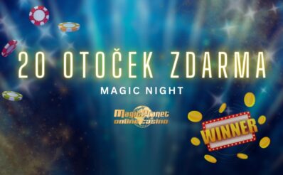 Užij si kouzelnou noc s 20 otočkami u Magic Planet