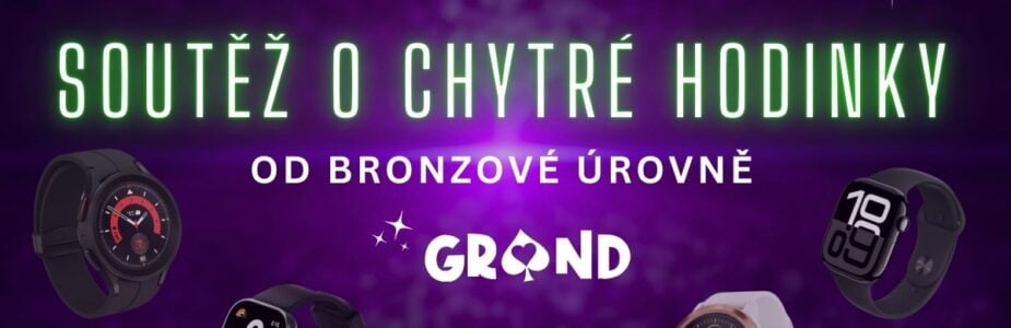 Zasoutěž si o chytré hodinky s Grandwinem