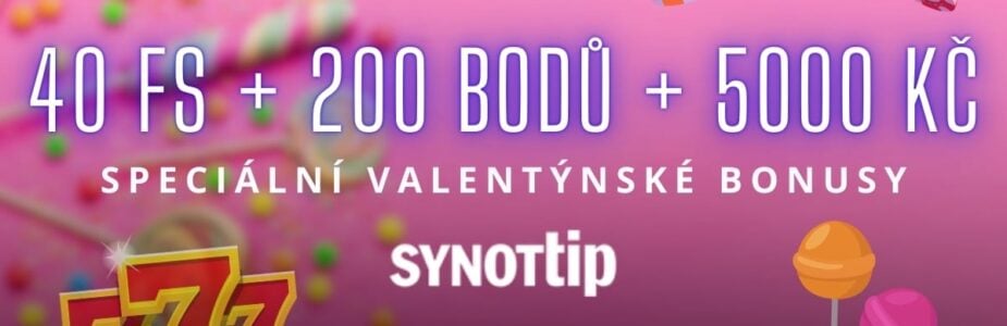 Užij si valentýnské bonusy u Synottipu