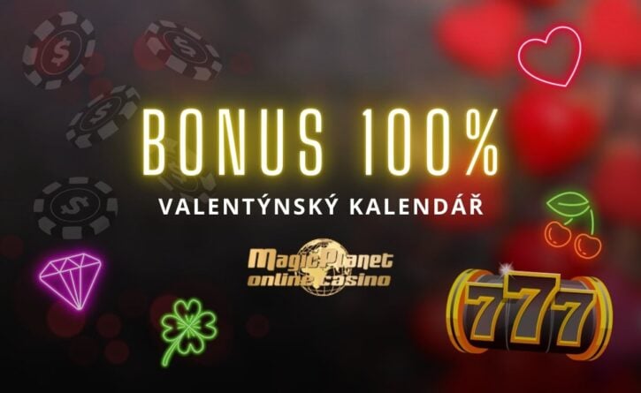 Užij si valentýnský bonus u Magic Planet