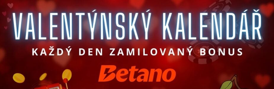 Betano Valentýnský kalendář