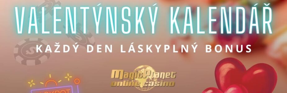 Valentýnský kalendář Magic Planet