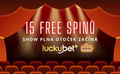 15 free spinů v LuckyBet