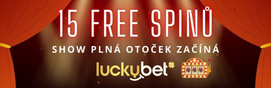 15 free spinů v LuckyBet