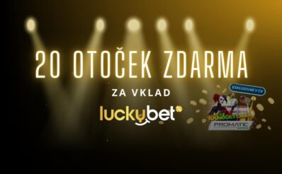 20 otoček zdarma v LuckyBet