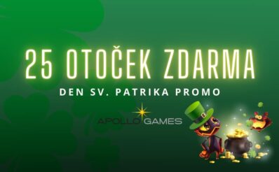 Apollo Games - 25 otoček zdarma