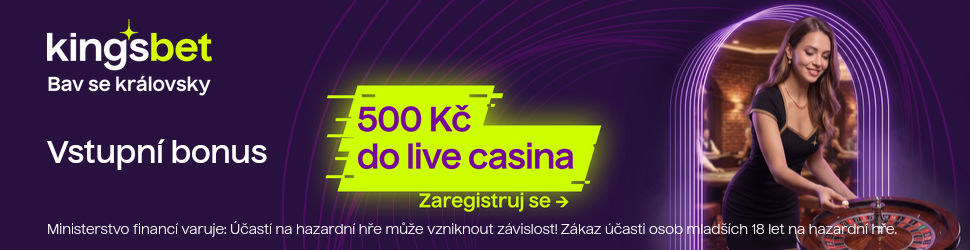 BetX live casino bonus 500 Kč