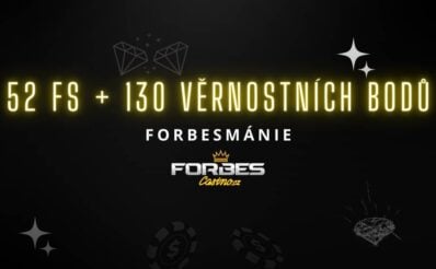 Forbes 52 free spinů a 130 věrnostních bodů