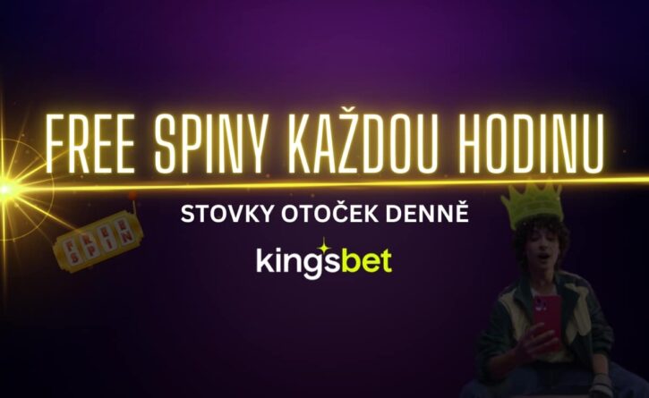 Free spiny každou hodinu v Kingsbet