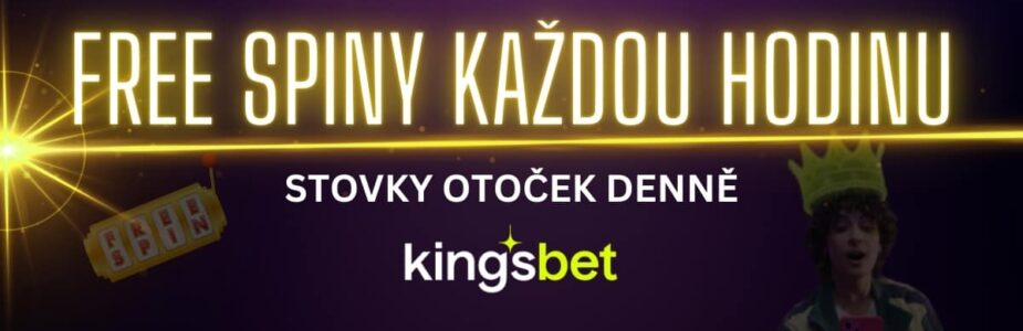 Free spiny každou hodinu v Kingsbet