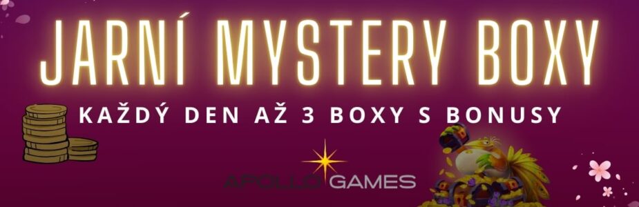 Jarní Mystery Boxy Apollo Games