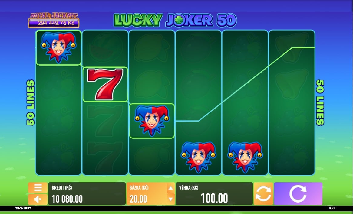 Lucky Joker 50 demo