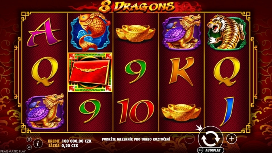 8 Dragons™ od Pragmatic Play
