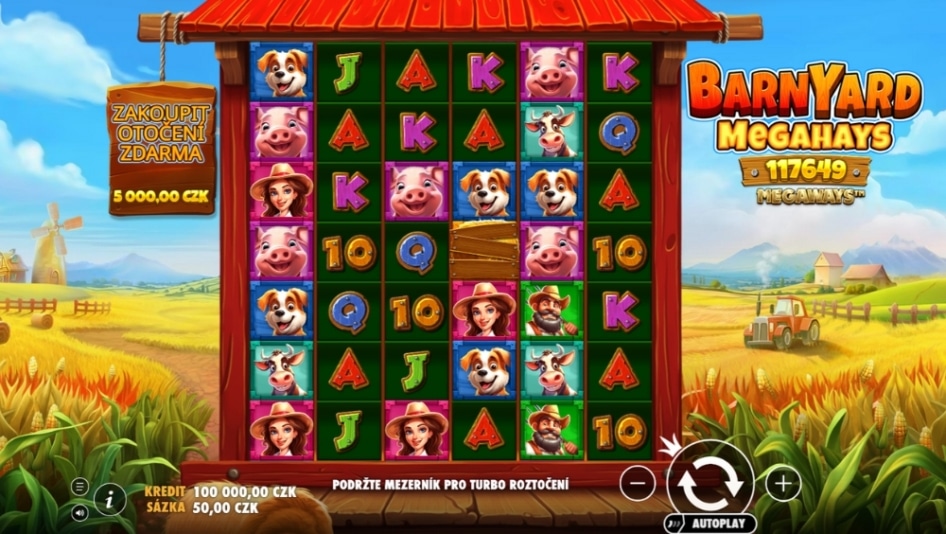 Barnyard Megahays Megaways™ od Pragmatic Play