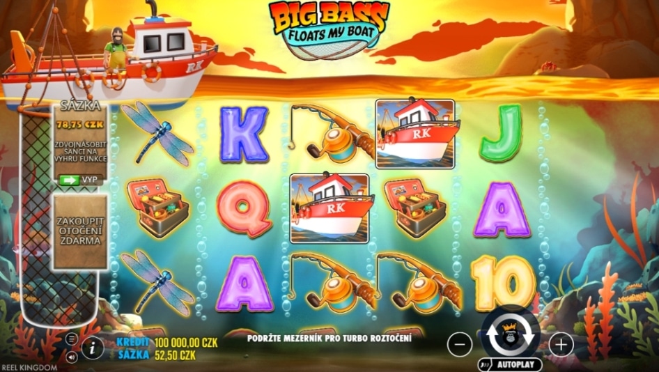 Big Bass Floats My Boat od Pragmatic Play