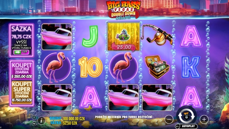 Big Bass Vegas Double Down Deluxe od Pragmatic Play