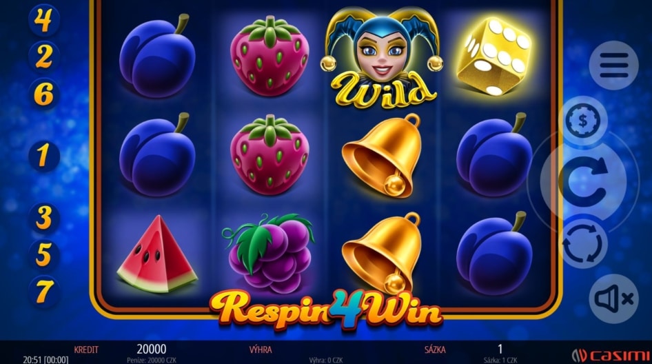 Respin 4 Win od Casimi