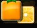 Symbol Pomeranč automatu Fruity Square od Casimi