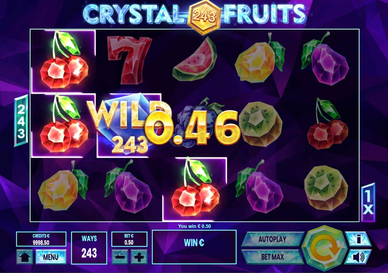 Téma a symboly 243 Crystal Fruits Reversed