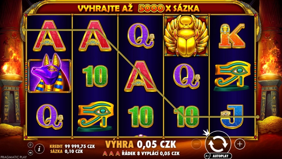 Téma a symboly Ancient Egypt Classic™