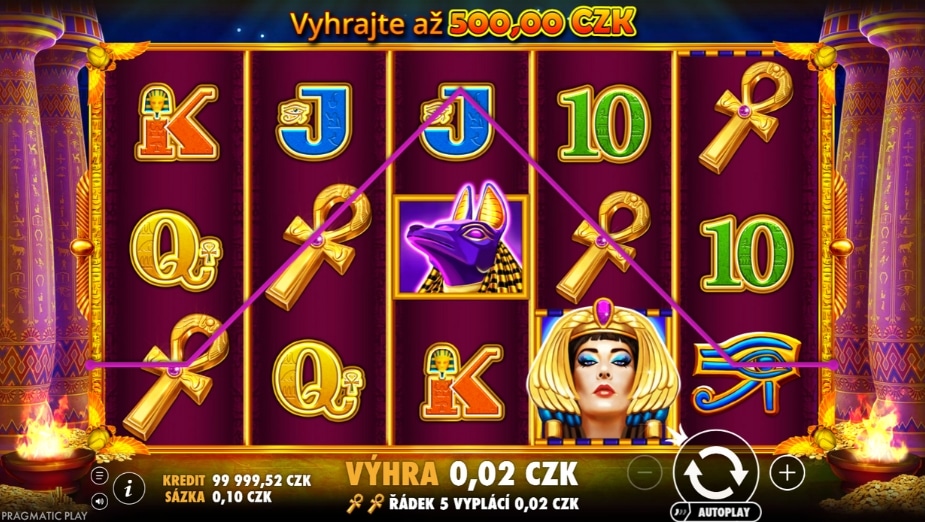 Téma a symboly Ancient Egypt™