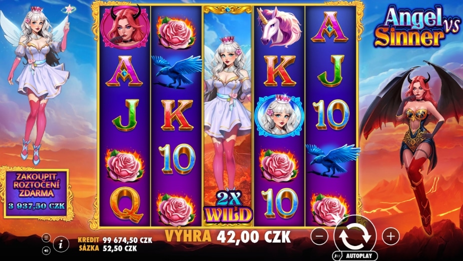 Téma a symboly Angel vs Sinner