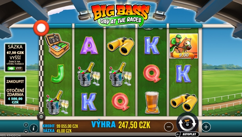 Téma a symboly Big Bass Day at the Races