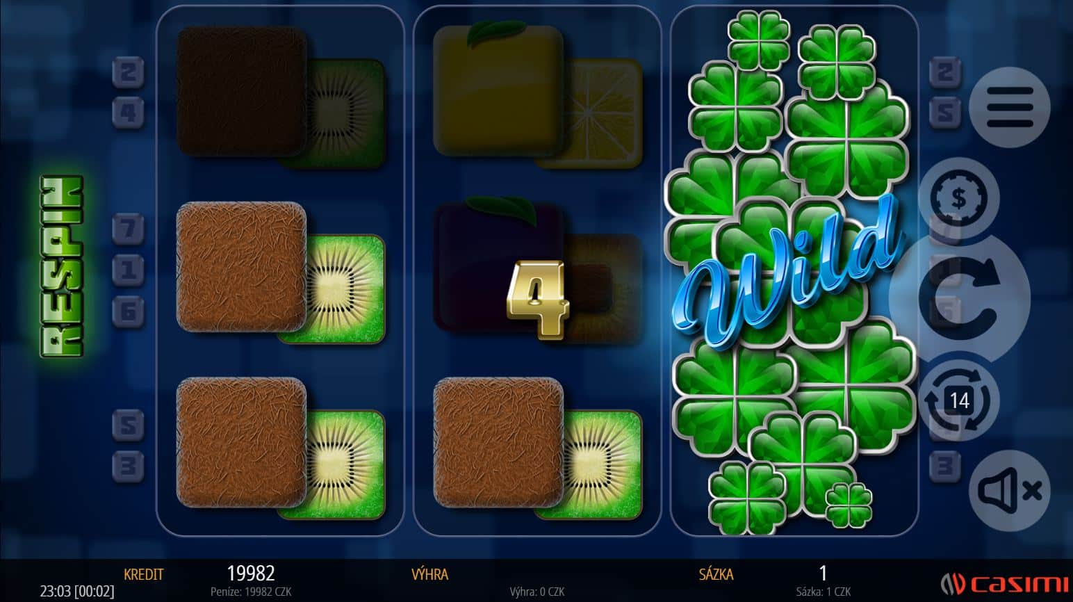 Téma a symboly Fruity Square