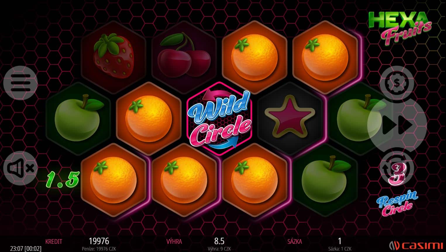 Téma a symboly Hexa Fruits