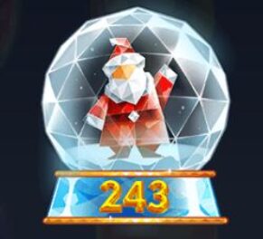 Symbol WILD Symbol automatu 243 Christmas Fruits od Tom Horn Gaming