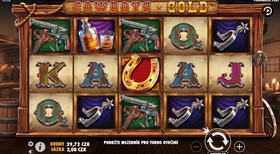 Hra Cowboys Gold od Pragmaticu