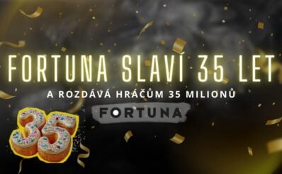 Užij si oslavu 35. narozenin s Fortunou