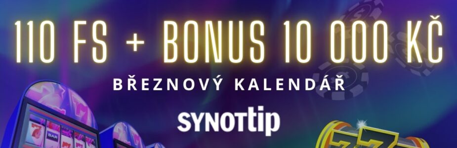 Užij si free spiny a bonus u Synottipu