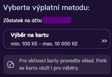 Grandwin výběr na kartu