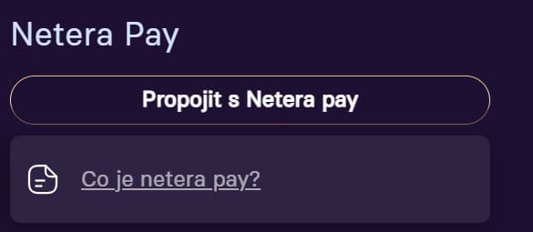 Výběr přes Neterapay u Grandwinu