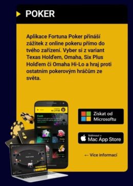 Aplikace Fortuna Poker