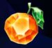 Symbol Pomeranč automatu 243 Crystal Fruits Reversed od Tom Horn Gaming