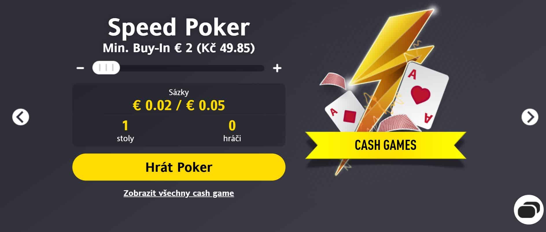 Speed Poker Fortuna
