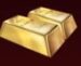 Symbol Dvě zlaté cihly automatu Gold X od Tom Horn Gaming