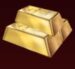 Symbol Tři zlaté cihly automatu Gold X od Tom Horn Gaming