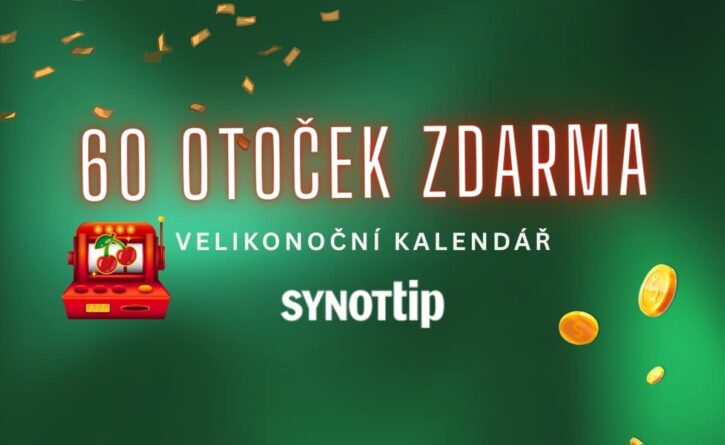60 free spinů od Synottipu
