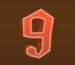 Symbol Devítka automatu Don Juan’s Peppers od Tom Horn Gaming