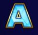 Symbol Písmeno A automatu Frozen Queen od Tom Horn Gaming
