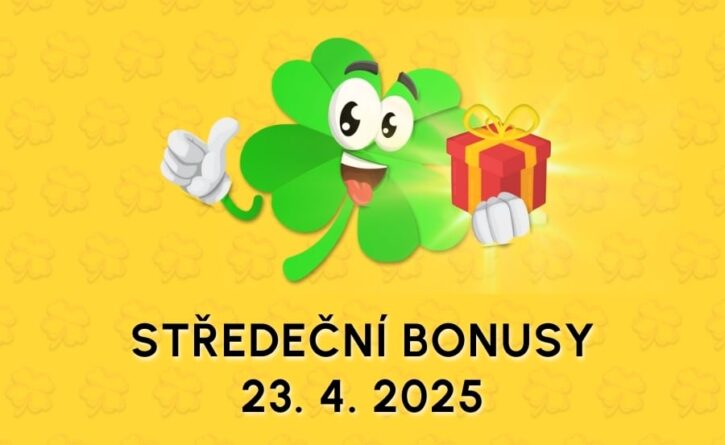 Free spiny a bonusy dnes 23-4-2025