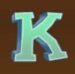 Symbol Písmeno K automatu Don Juan’s Peppers od Tom Horn Gaming