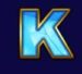 Symbol Písmeno K automatu Frozen Queen od Tom Horn Gaming