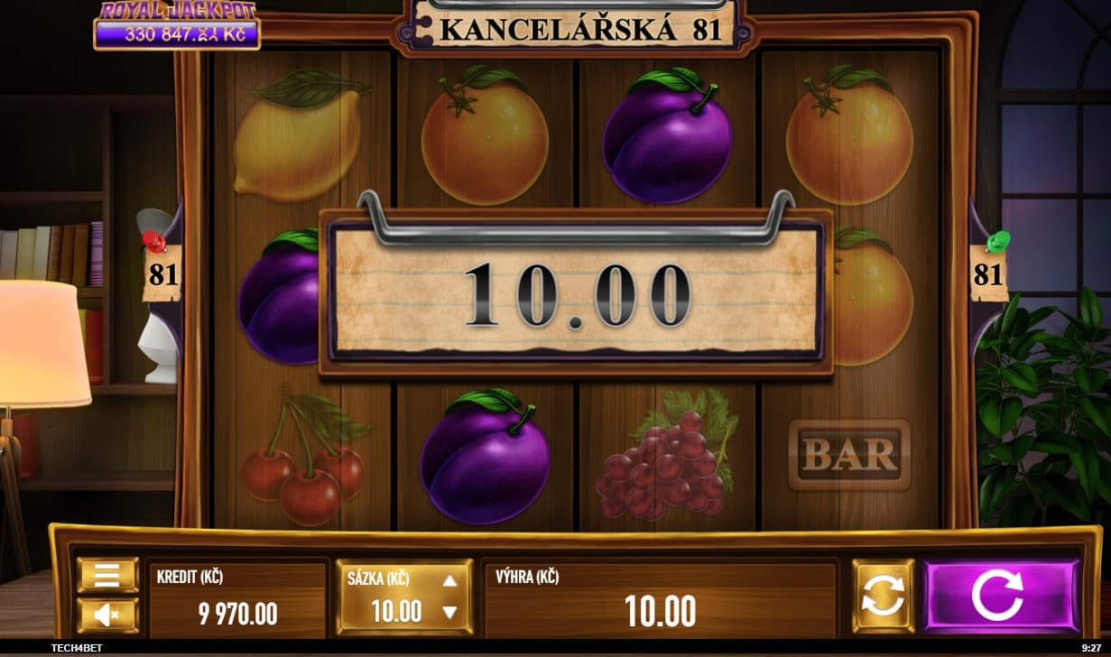 Kancelářská 81 demo automat